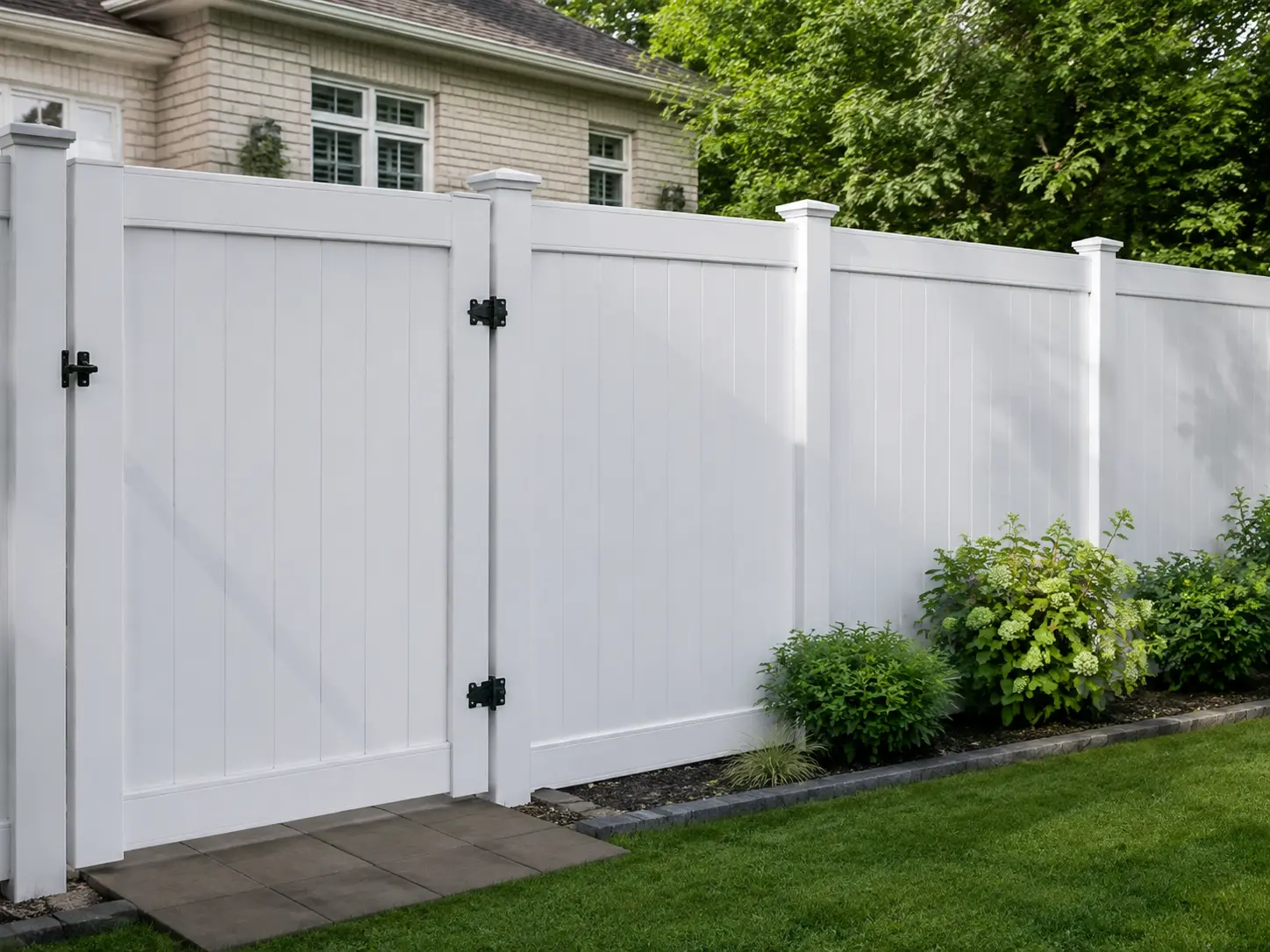 Vinyl / PVC fence style inspiration